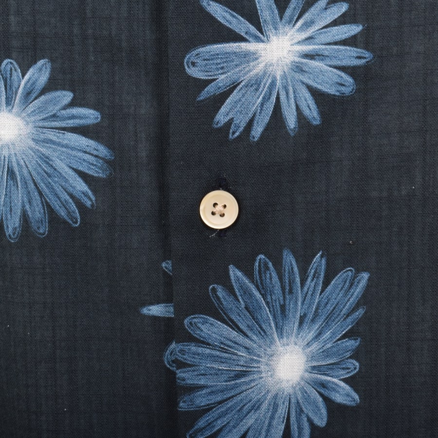 Image number 3 for Paul Smith Short Sleeved Shirt Navy