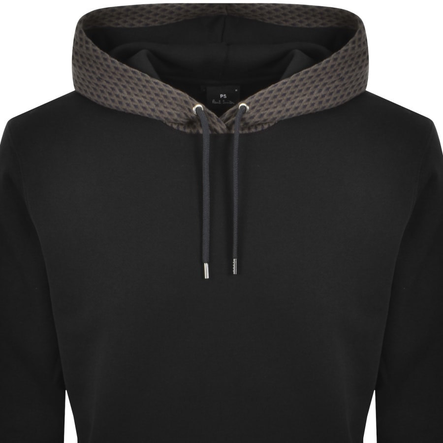Image number 2 for Paul Smith Pullover Happy Hoodie Black