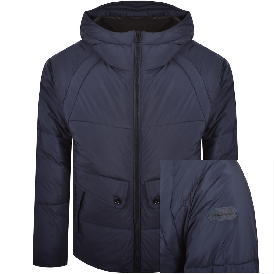 Image number 1 for Paul Smith Puffa Jacket Navy