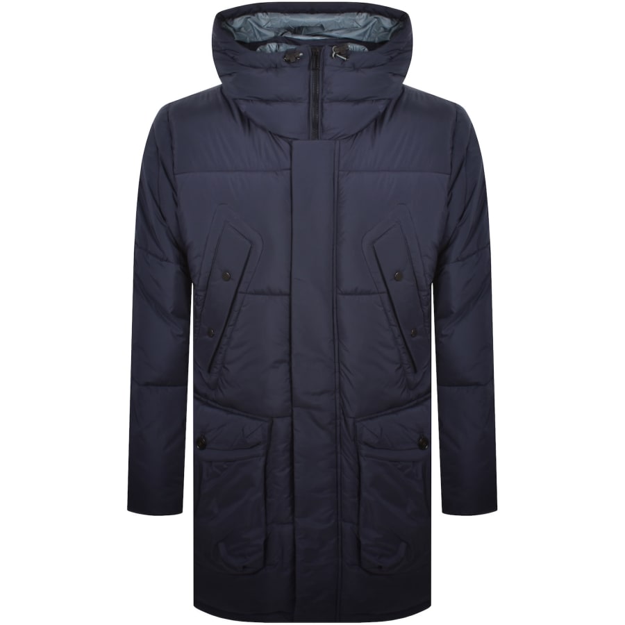 Image number 2 for Paul Smith Parka Jacket Navy