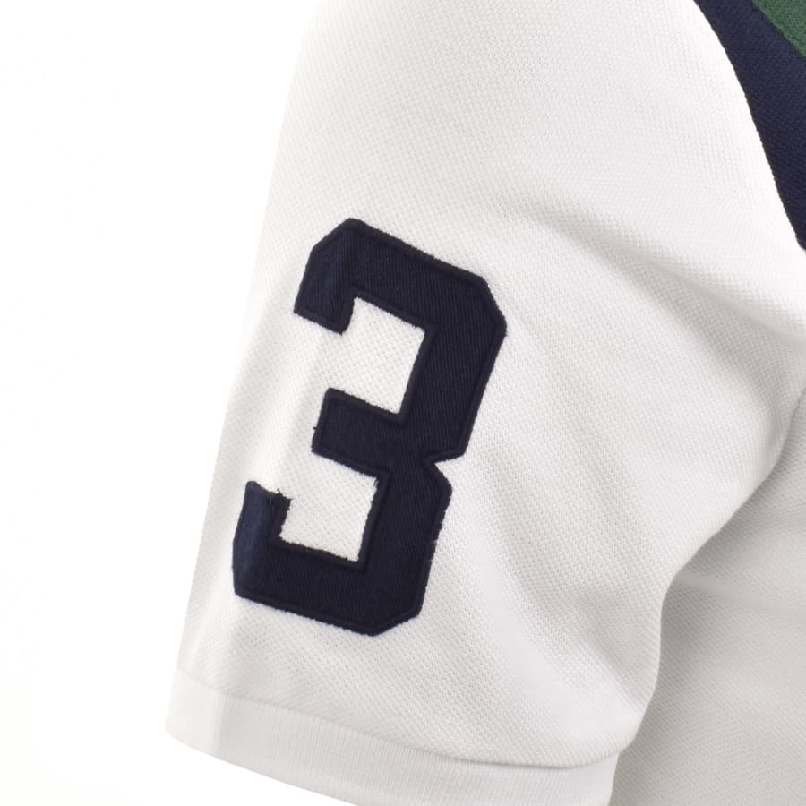 Image number 5 for Ralph Lauren Custom Slim Polo T Shirt White