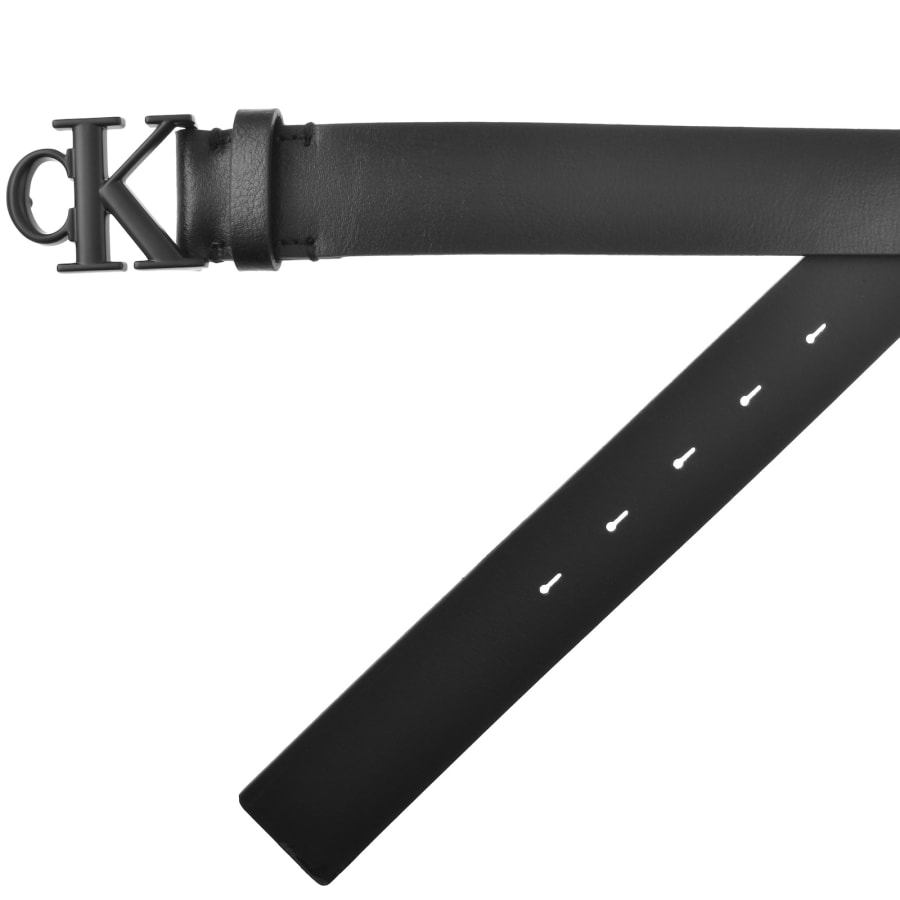 Image number 2 for Calvin Klein CK Buckle Belt Black