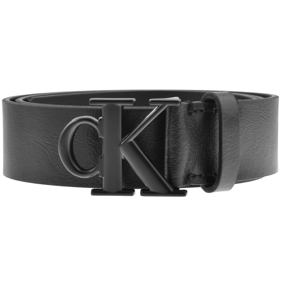 Image number 1 for Calvin Klein CK Buckle Belt Black