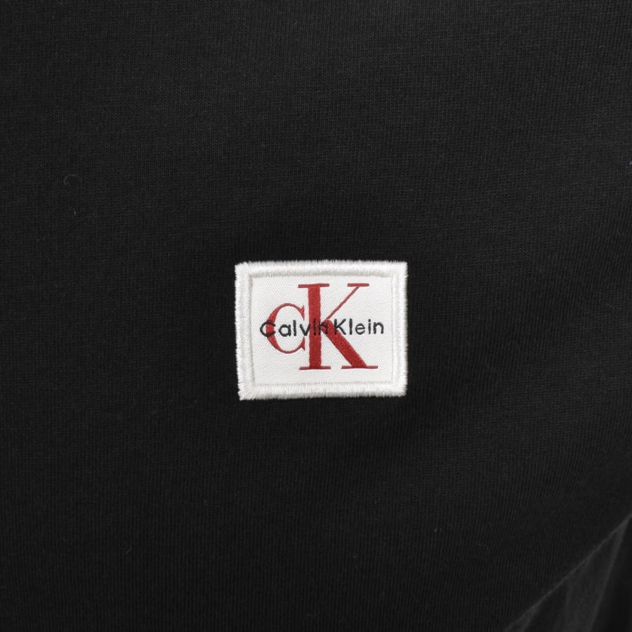 Image number 3 for Calvin Klein Jeans Badge T Shirt Black