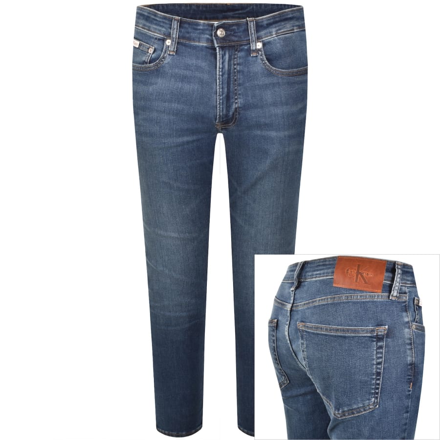 Image number 1 for Calvin Klein Jeans Skinny Jeans Denim Blue