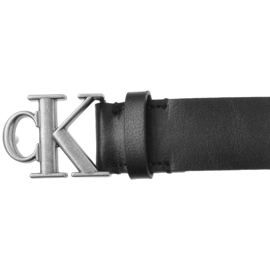 Image number 3 for Calvin Klein CK Buckle Belt Black
