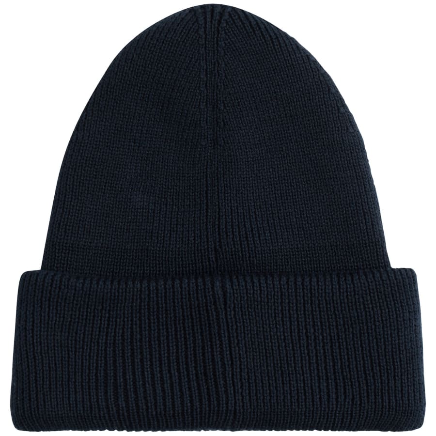 Image number 2 for Tommy Jeans Linear Beanie Hat Navy