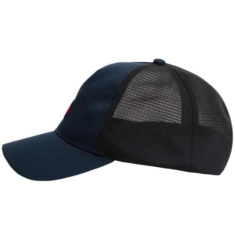Image number 2 for Tommy Jeans Heritage Trucker Cap Navy