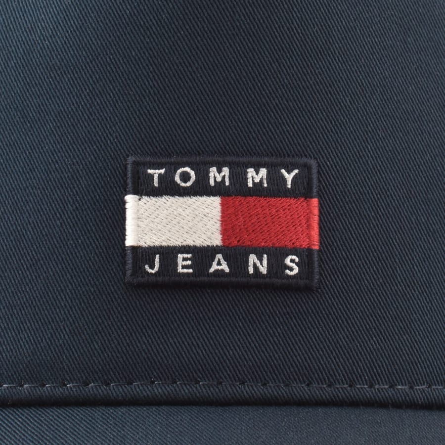 Image number 4 for Tommy Jeans Heritage Trucker Cap Navy