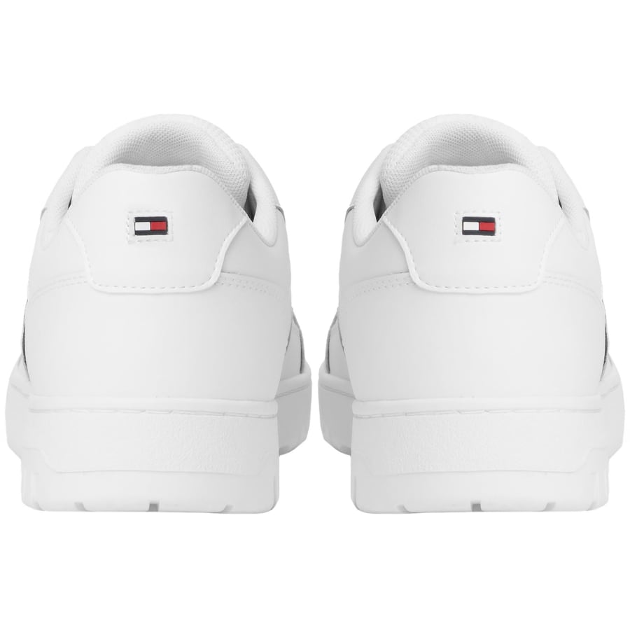 Image number 2 for Tommy Hilfiger Basket Core Trainers White