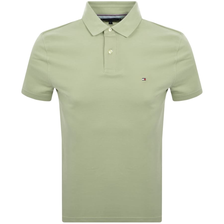 Image number 1 for Tommy Hilfiger Regular Fit 1985 Polo T Shirt Green