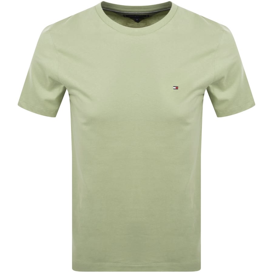 Image number 1 for Tommy Hilfiger Essential Solid T Shirt Green