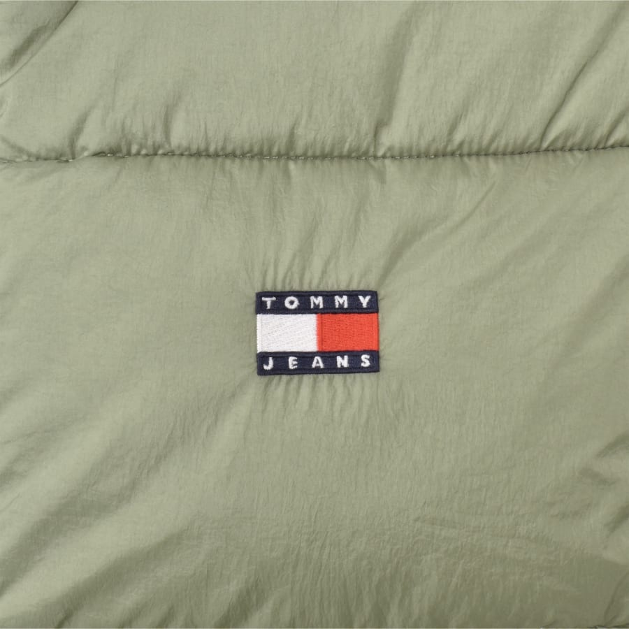 Image number 3 for Tommy Jeans Vail Puffer Jacket Green