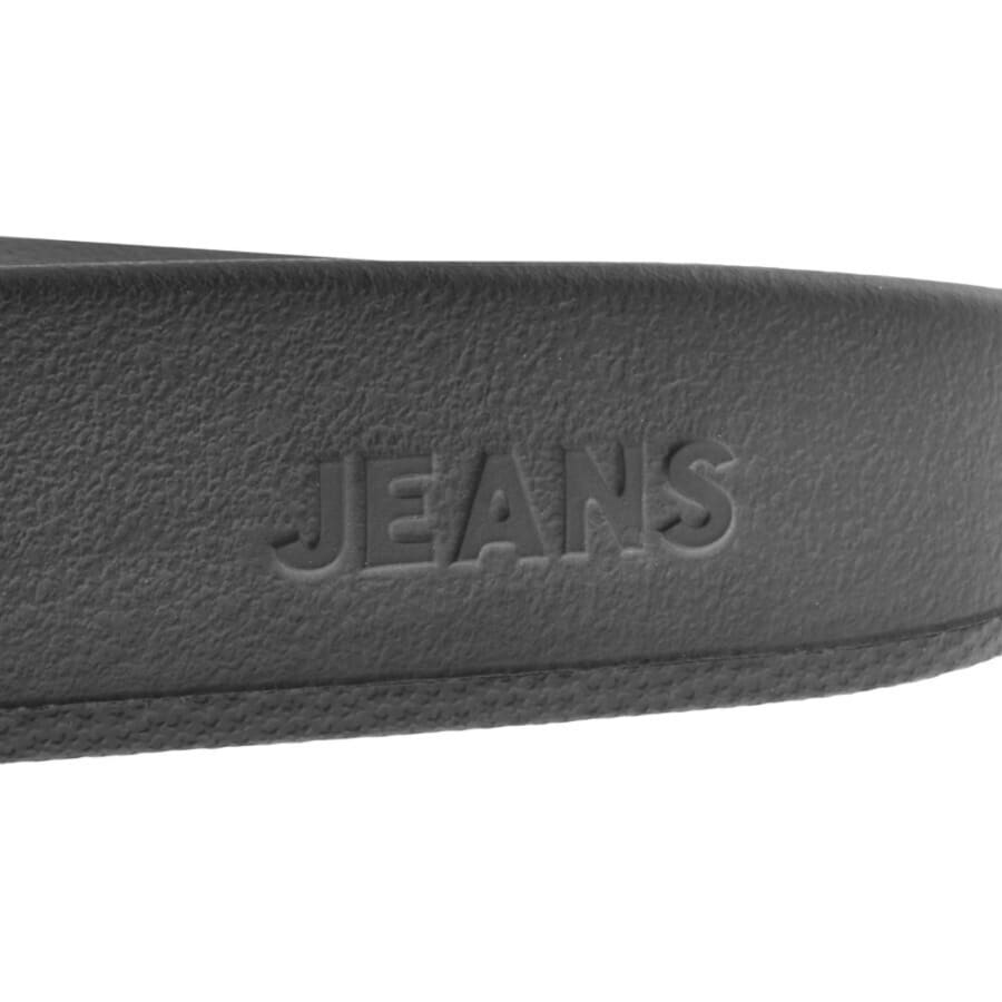 Image number 5 for Tommy Jeans Essential Logo Pool Sliders Black