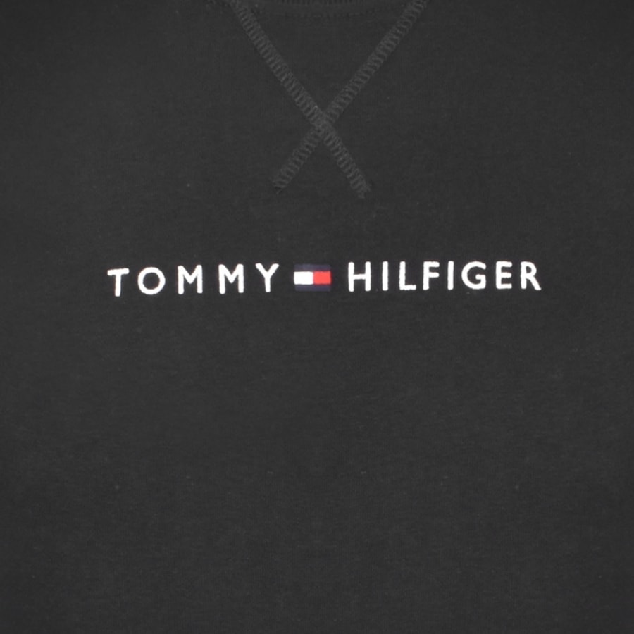 Image number 3 for Tommy Hilfiger Crew Neck Sweatshirt Black