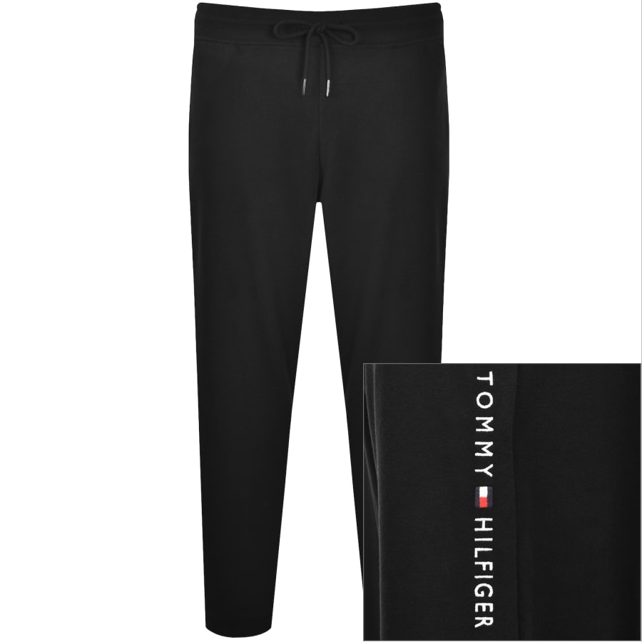 Image number 1 for Tommy Hilfiger Lounge Track Joggers Black