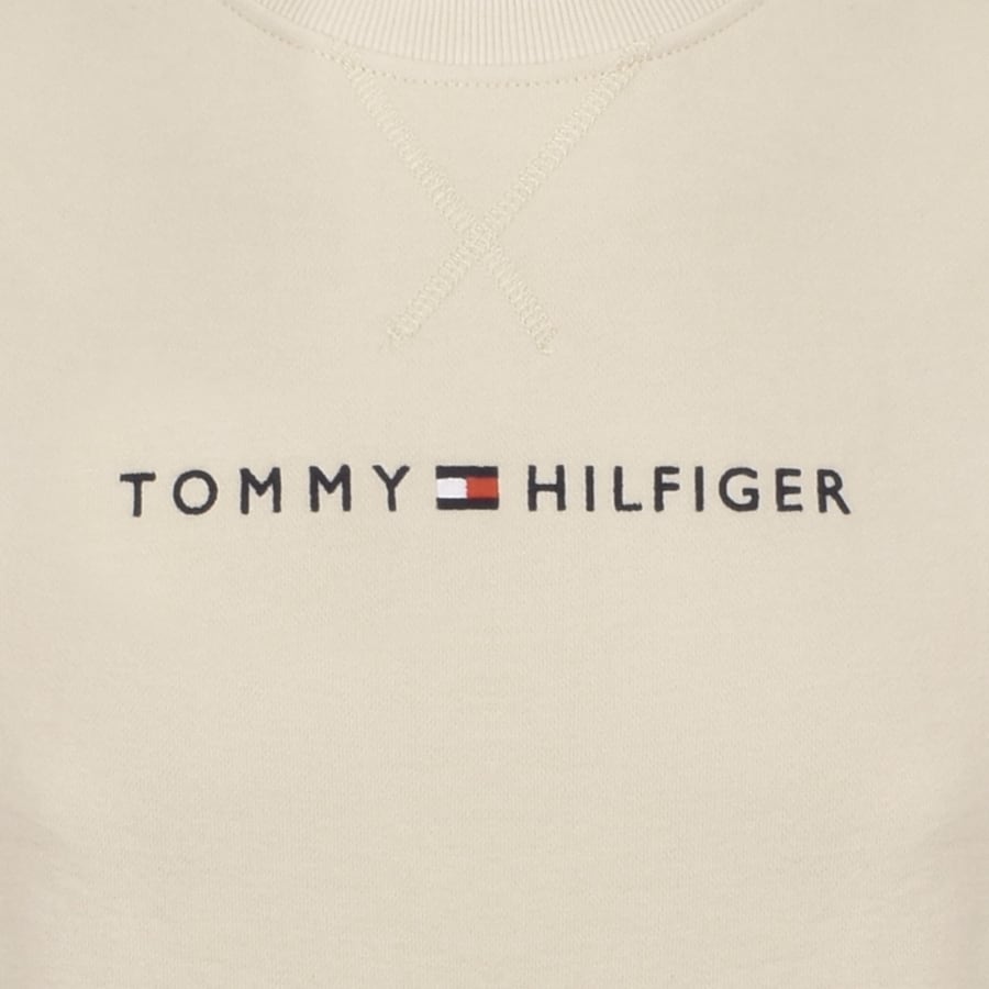 Image number 3 for Tommy Hilfiger Track Top Sweatshirt Beige