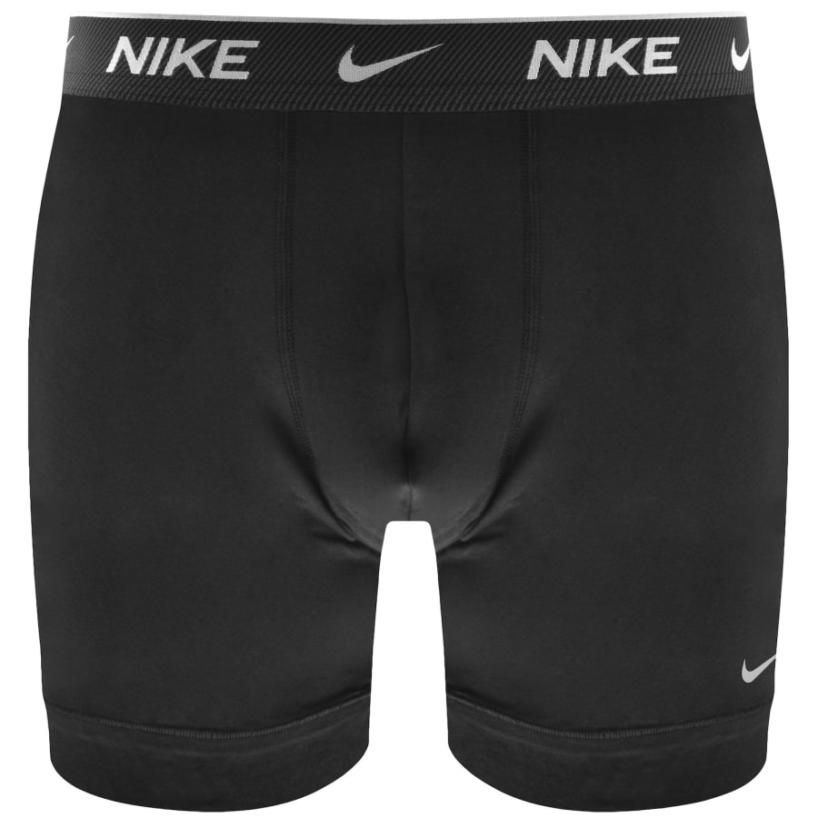 Image number 3 for Nike 3 Pack Everyday Boxer Briefs Black