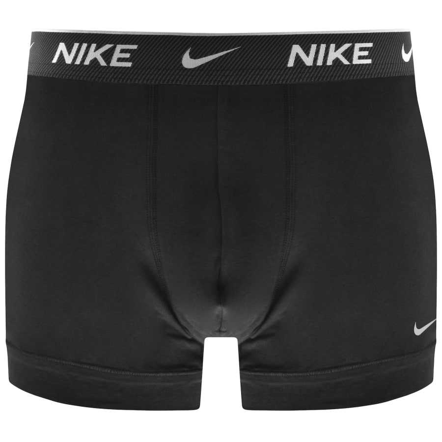 Image number 3 for Nike 3 Pack Everyday Trunks Black