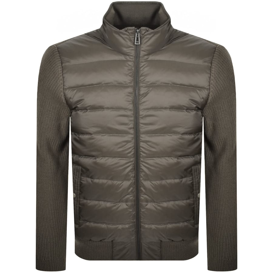 Image number 2 for Belstaff Circuiteer Cardigan Brown