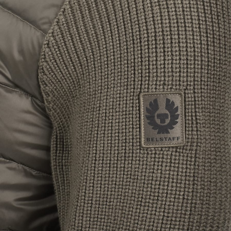 Image number 4 for Belstaff Circuiteer Cardigan Brown
