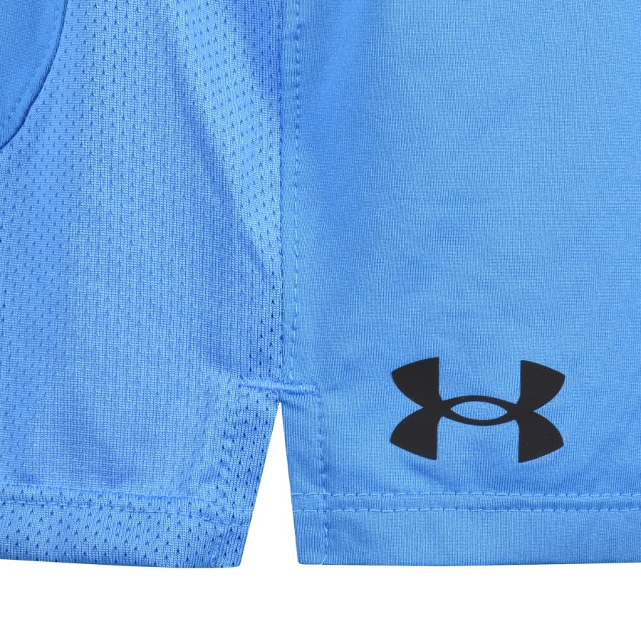 Image number 3 for Under Armour Tech Vent Shorts Blue Atlantis
