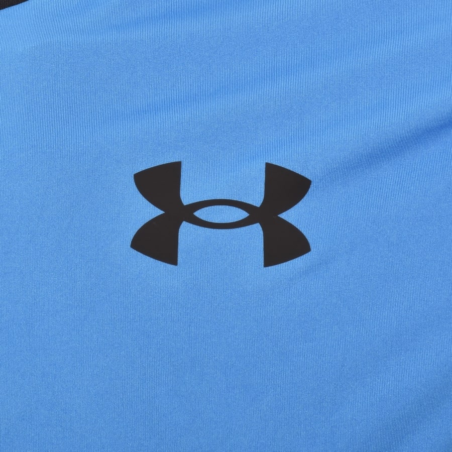 Image number 4 for Under Armour Wordmark T Shirt Blue