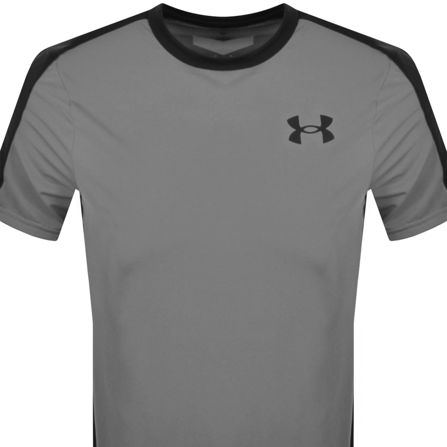 Image number 3 for Under Armour Wordmark T Shirt Grey