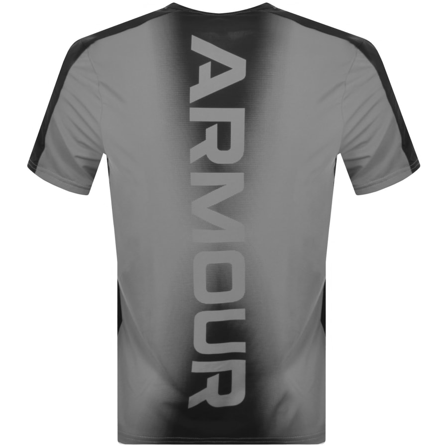 Image number 4 for Under Armour Wordmark T Shirt Grey