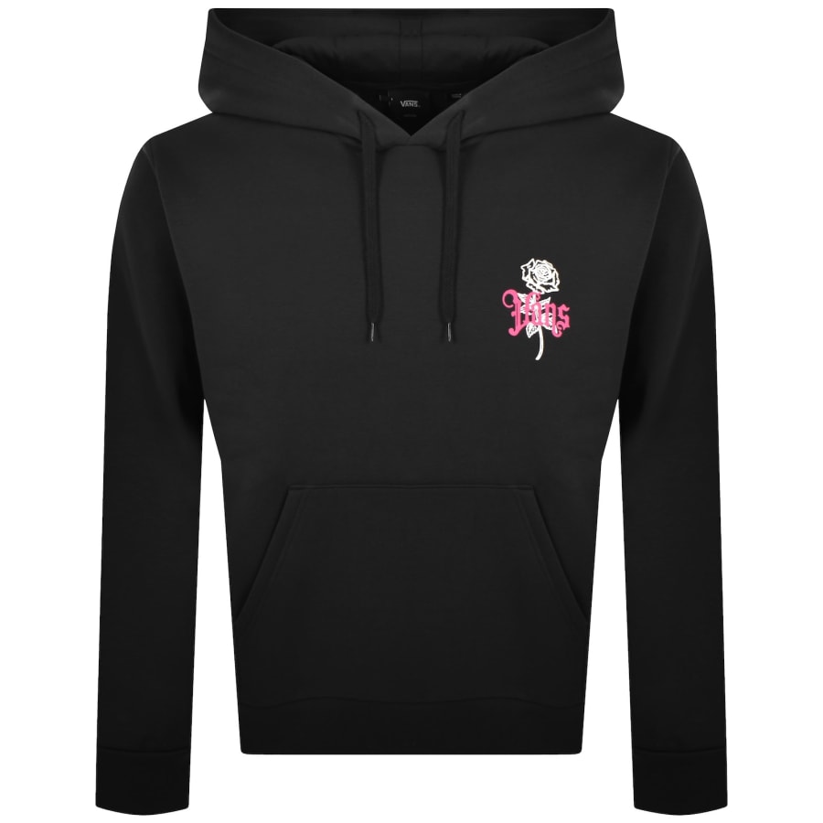 Image number 2 for Vans Pullover Logo Hoodie Black