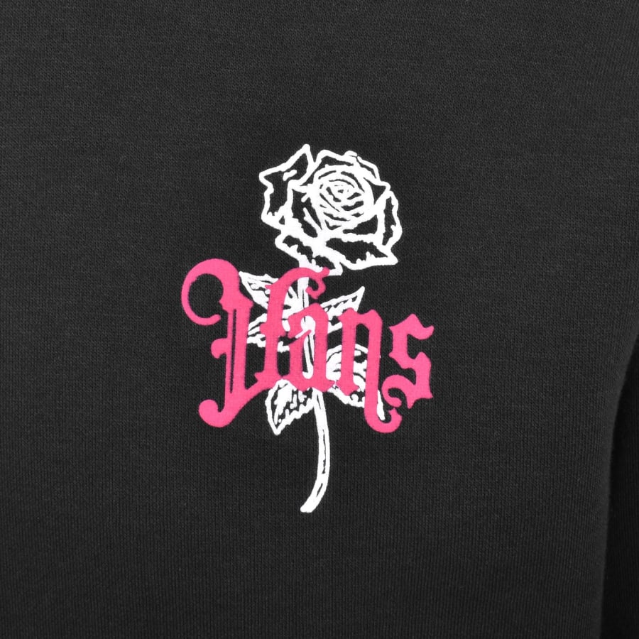 Image number 4 for Vans Pullover Logo Hoodie Black