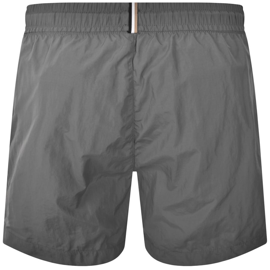 Image number 2 for BOSS Mooneye Swim Shorts Dark Grey