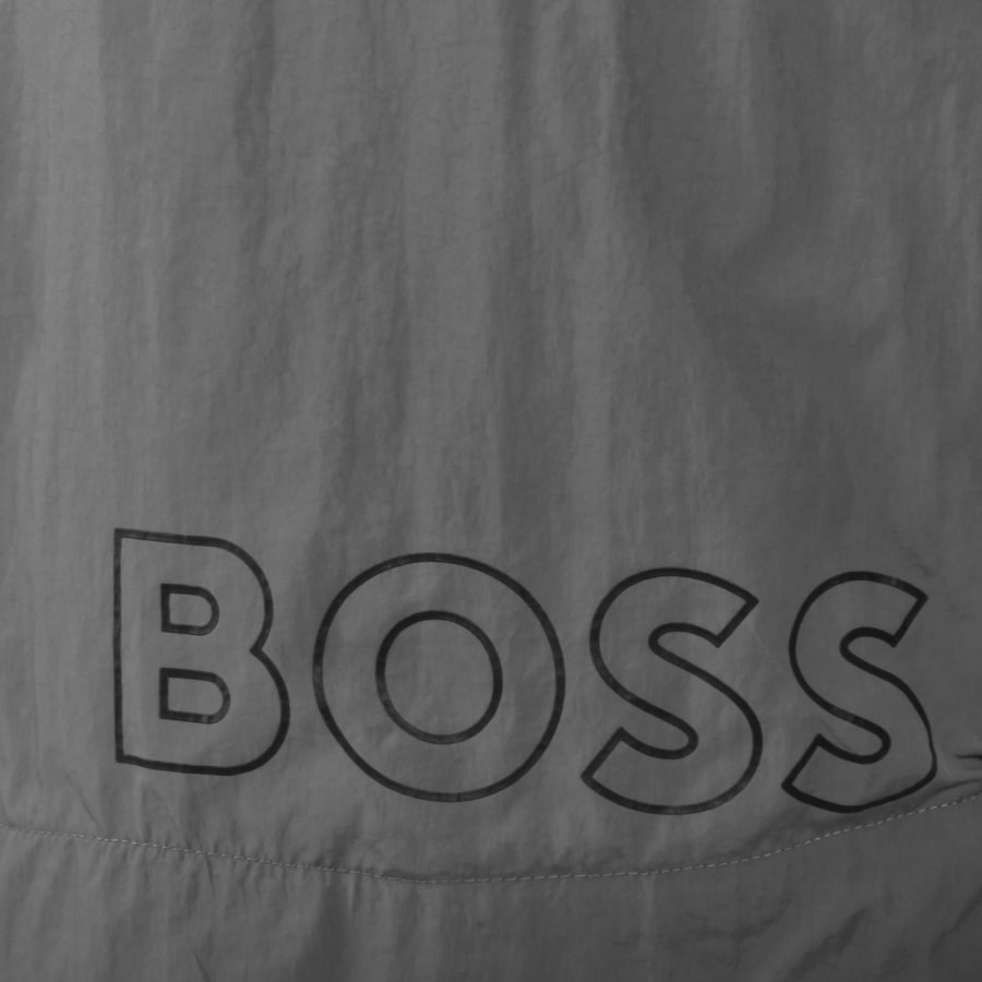 Image number 3 for BOSS Mooneye Swim Shorts Dark Grey