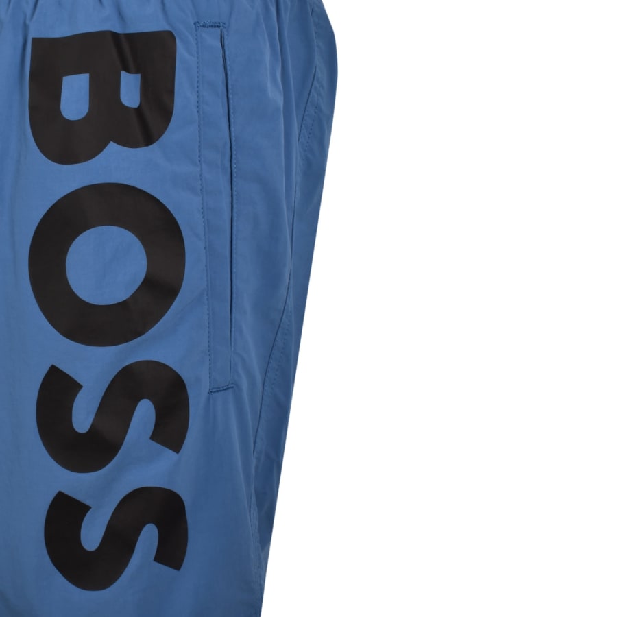 Image number 4 for BOSS Octopus Swim Shorts Bright Blue