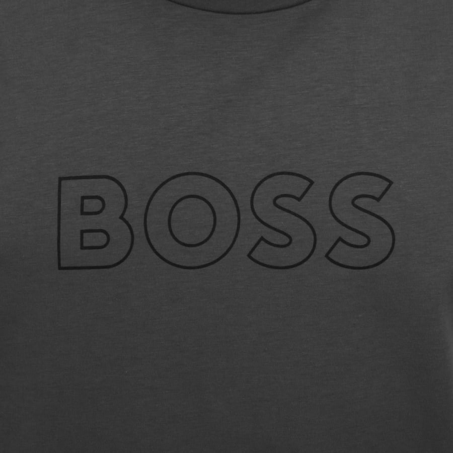 Image number 3 for BOSS Beach Vest Dark Grey