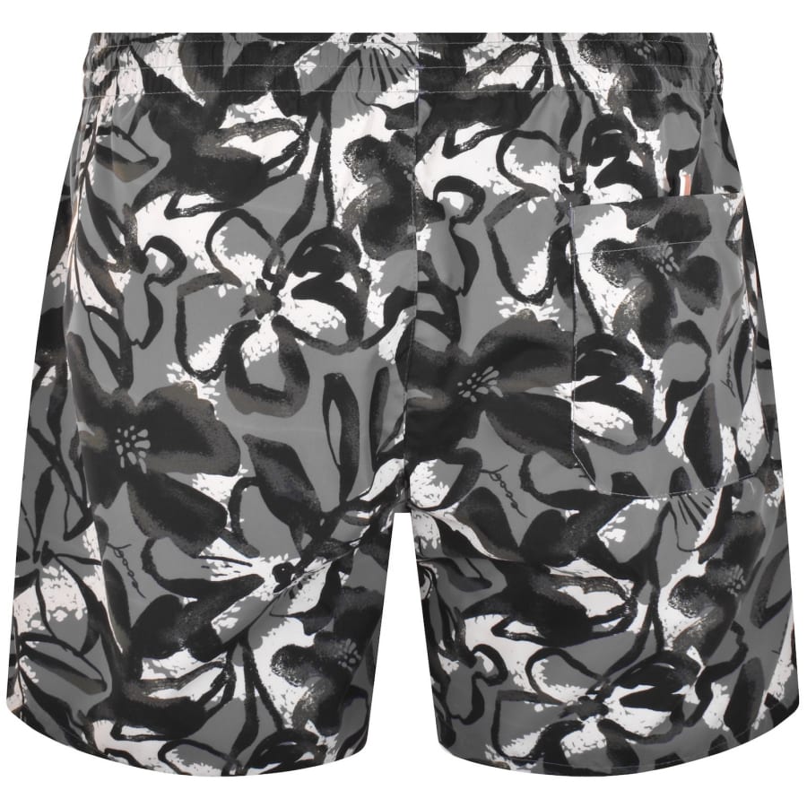Image number 2 for BOSS Piranha Swim Shorts Grey