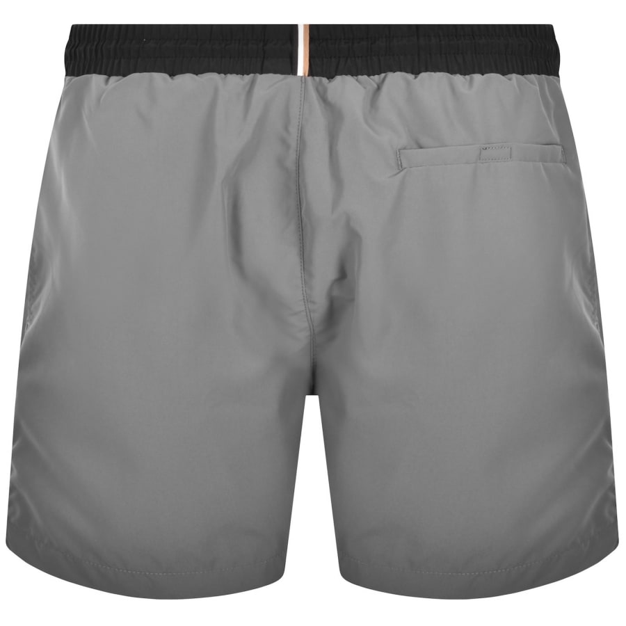 Image number 3 for BOSS Starfish Swim Shorts Grey