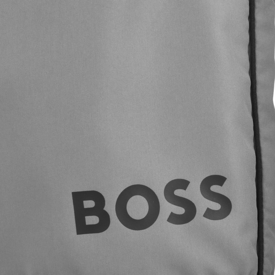 Image number 4 for BOSS Starfish Swim Shorts Grey