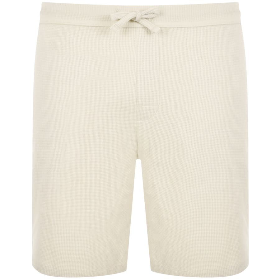 Image number 2 for BOSS Waffle Shorts Cream