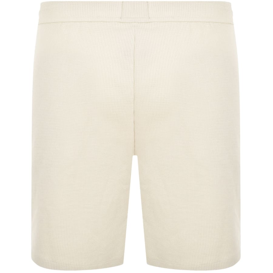 Image number 3 for BOSS Waffle Shorts Cream