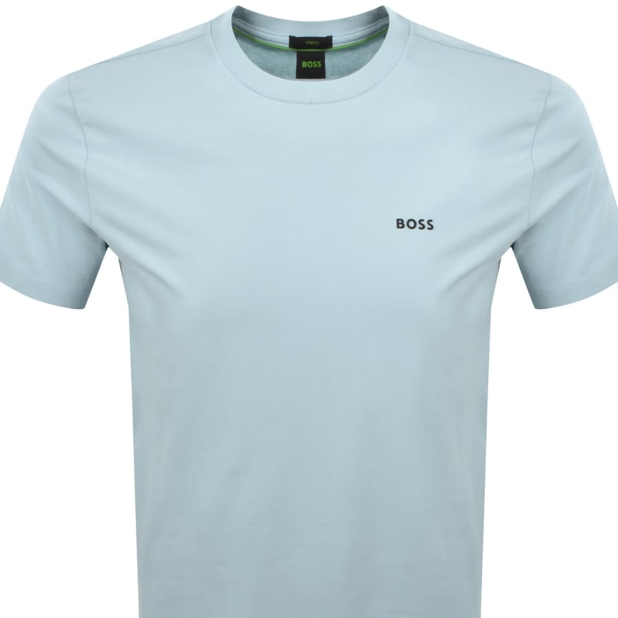 Image number 2 for BOSS Regular Fit T Shirt Turquoise