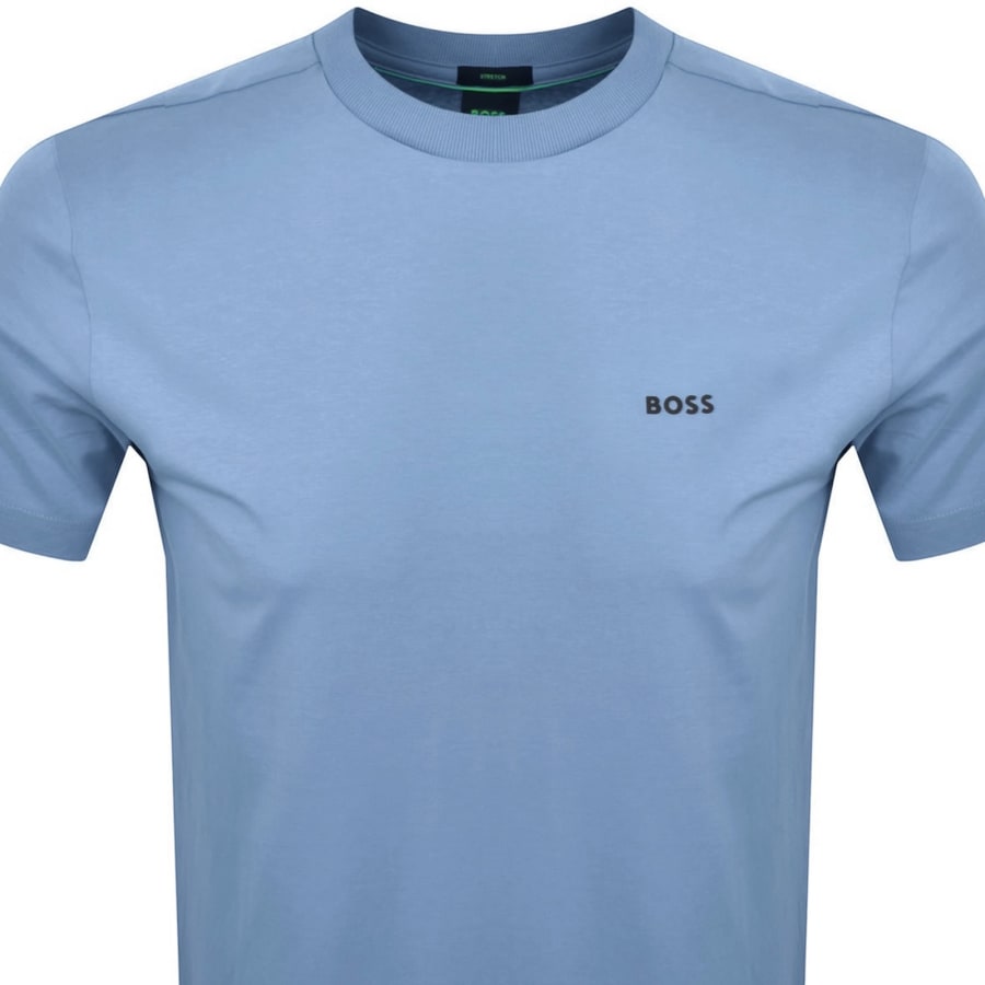 Image number 2 for BOSS Regular Fit T Shirt Open Blue