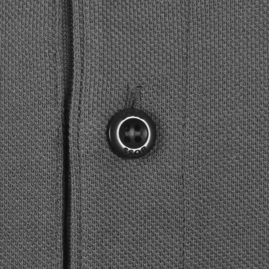 Image number 4 for BOSS Paddy Polo T Shirt Open Grey