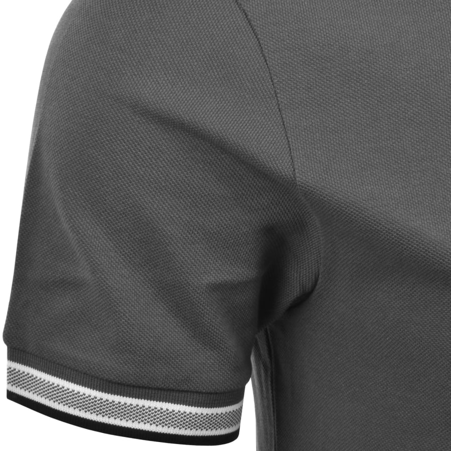 Image number 5 for BOSS Paddy Polo T Shirt Open Grey