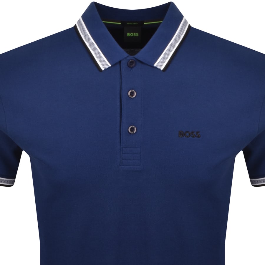Image number 2 for BOSS Paddy Polo T Shirt Navy
