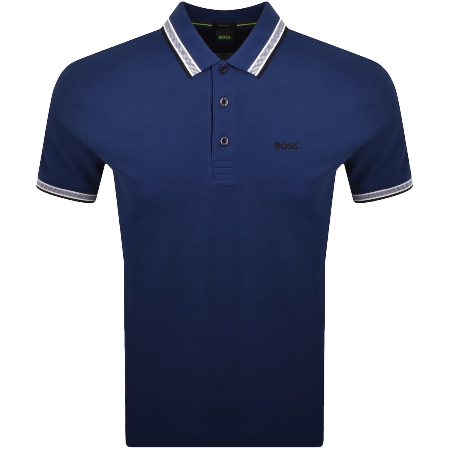 Image number 1 for BOSS Paddy Polo T Shirt Navy