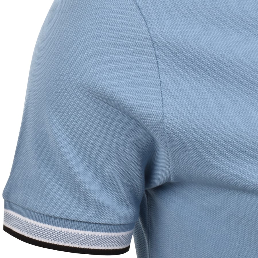 Image number 5 for BOSS Paddy Polo T Shirt Open Blue