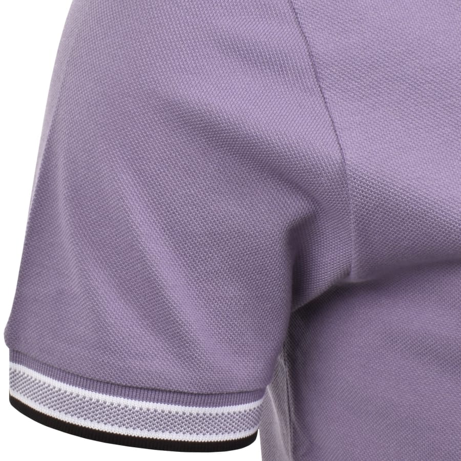 Image number 5 for BOSS Paddy Polo T Shirt Bright Purple