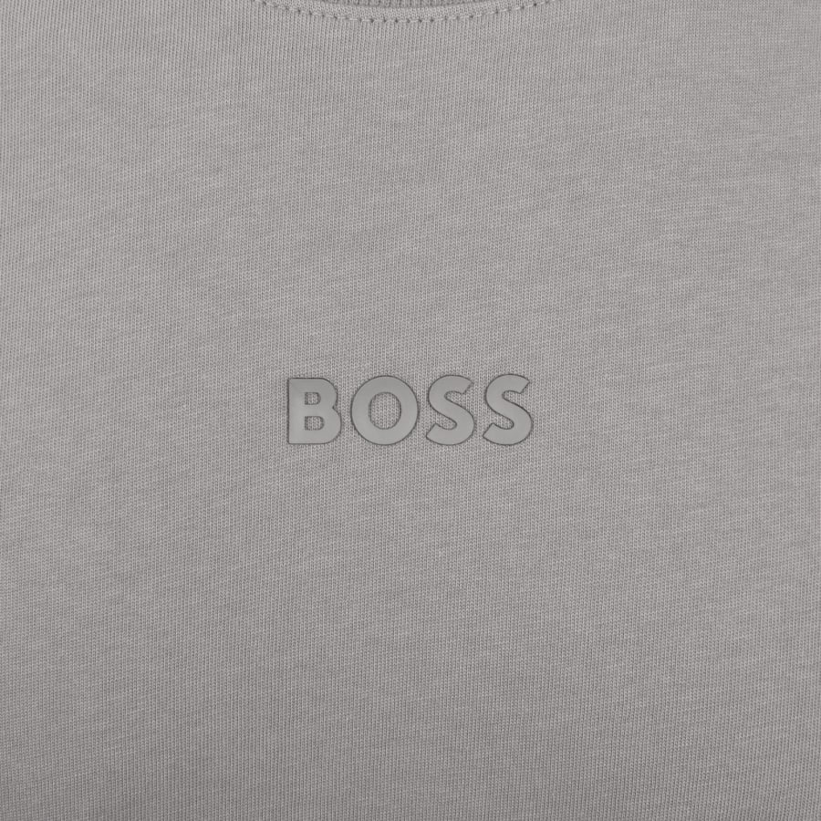 Image number 3 for BOSS Tee 10 T Shirt Open Grey