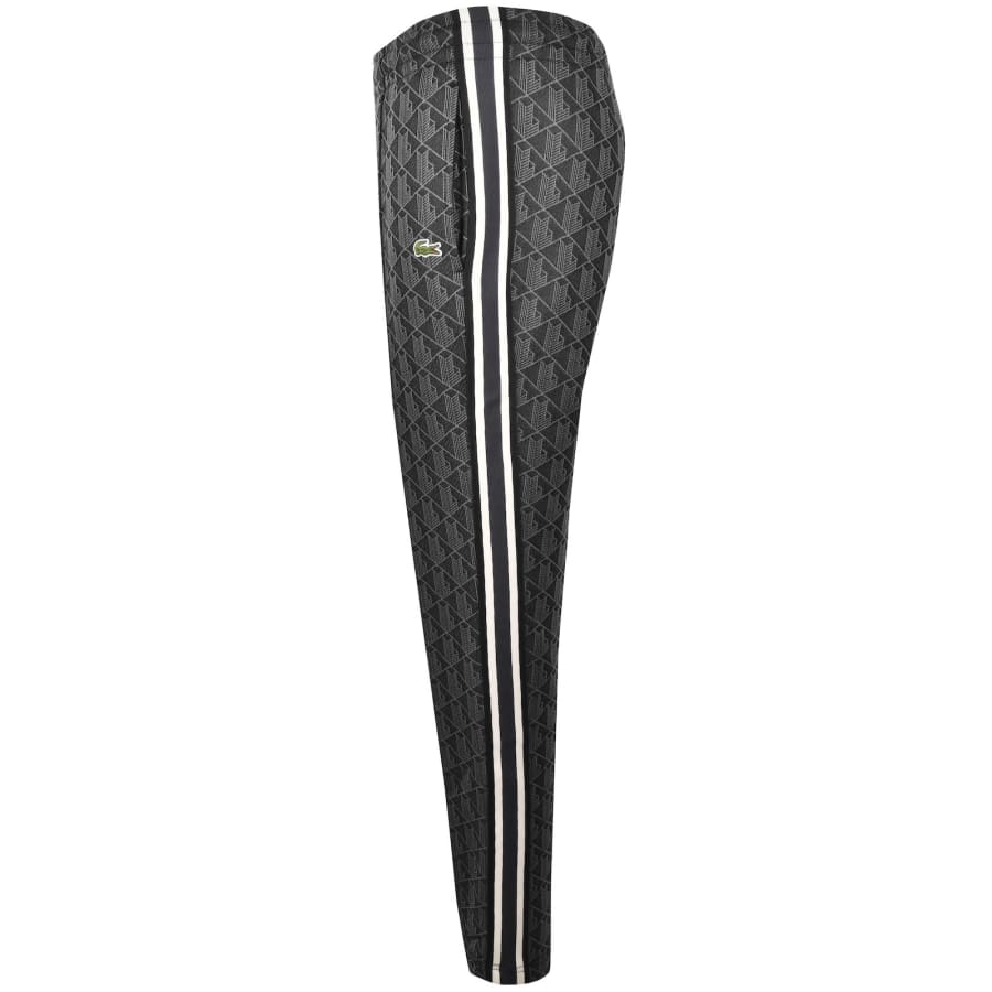 Image number 5 for Lacoste Monogram Joggers Black